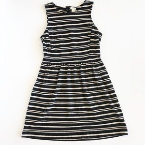J. Crew Striped Casual Dress